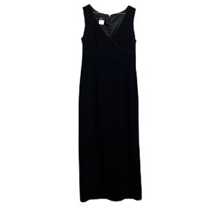 Women’s AGB Dress, Sleeveless, Maxi, Color Black, Size 8